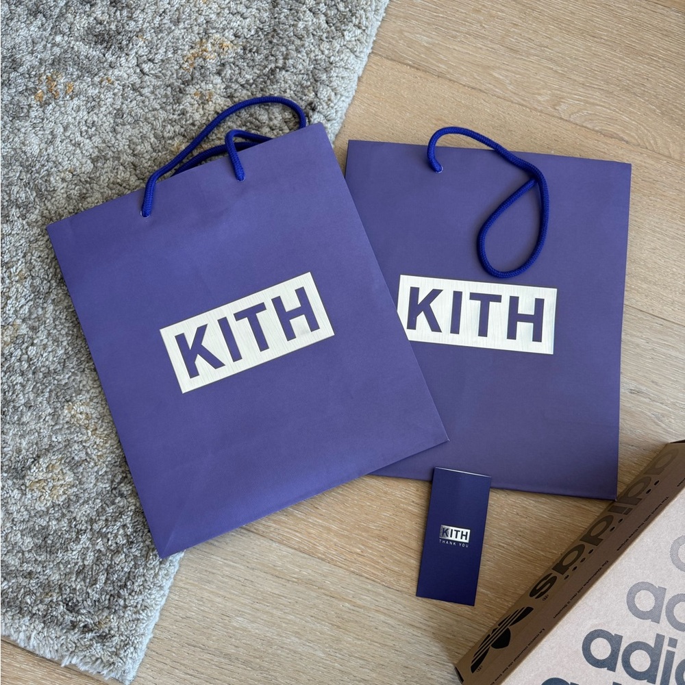 KITH Signature Purple Gift Bag*2